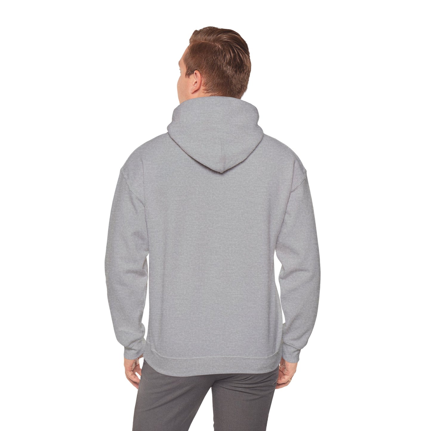 Black Torch Logo Gray Hoodie