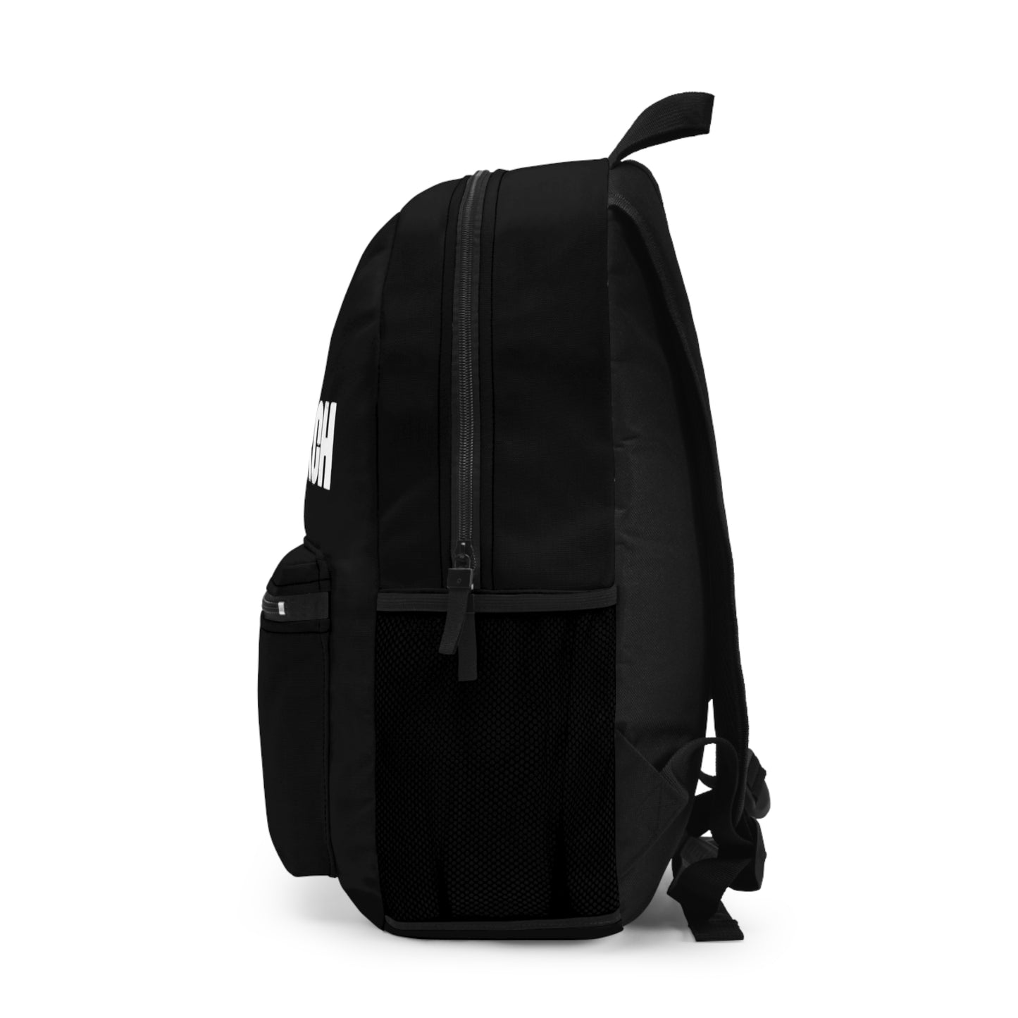Black Torch Logo Black Backpack