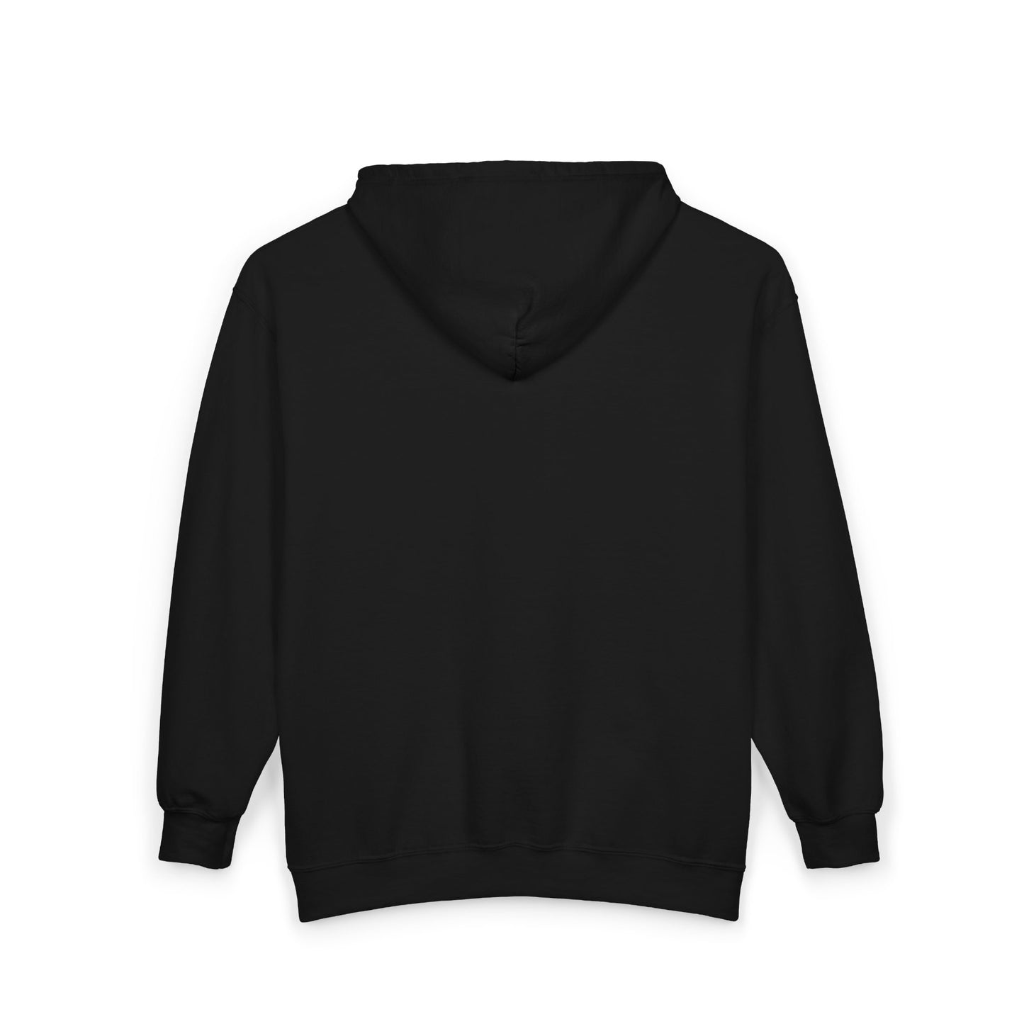 Black Torch Logo Black Zipper Hoodie