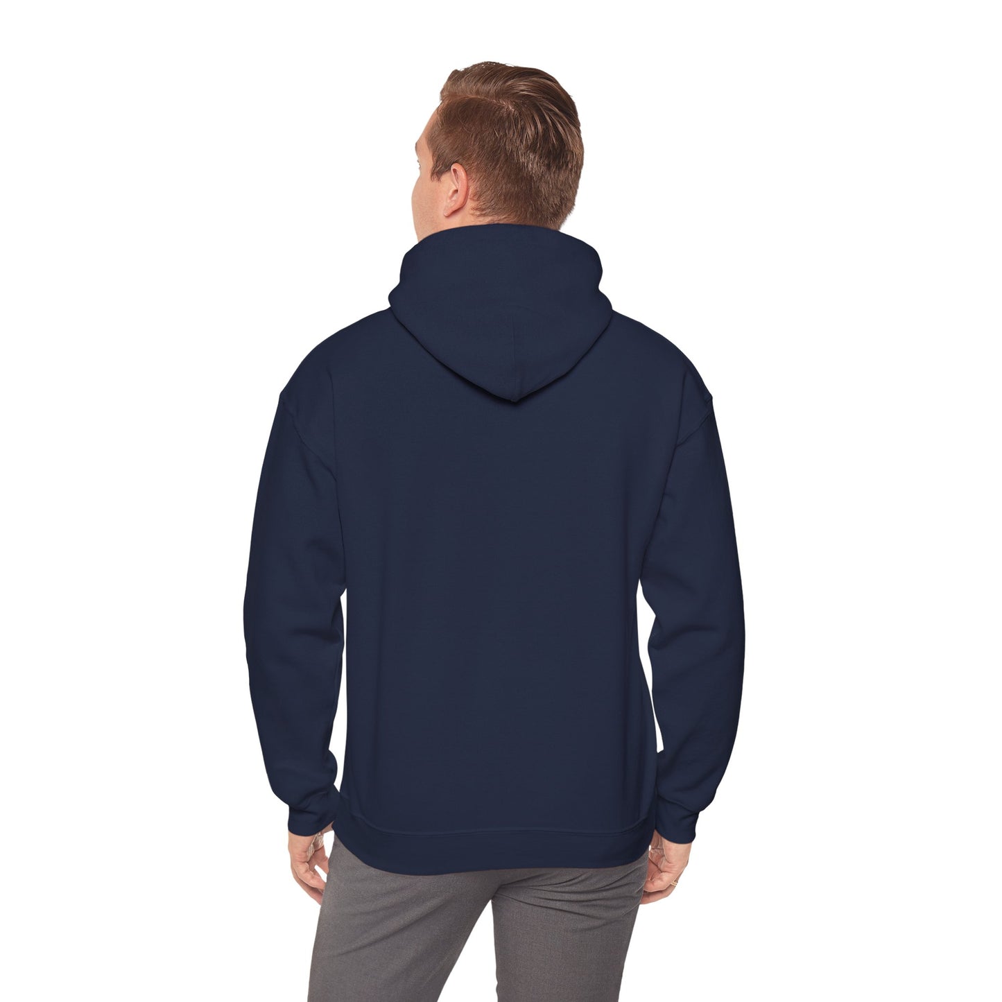Black Torch Logo Navy Blue Hoodie