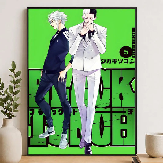 Black Torch Koga and Amagi Duo Poster
