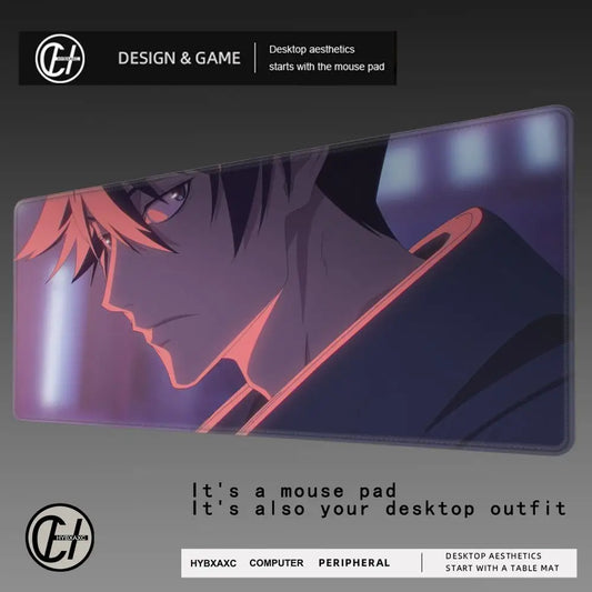 Black Torch Jiro Azuma Large Gaming Mouse Pad