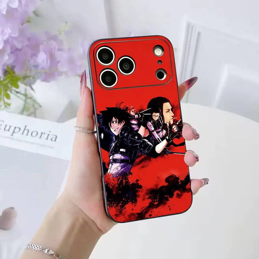 Black Torch Jiro Azuma Team Battle Red iPhone Case