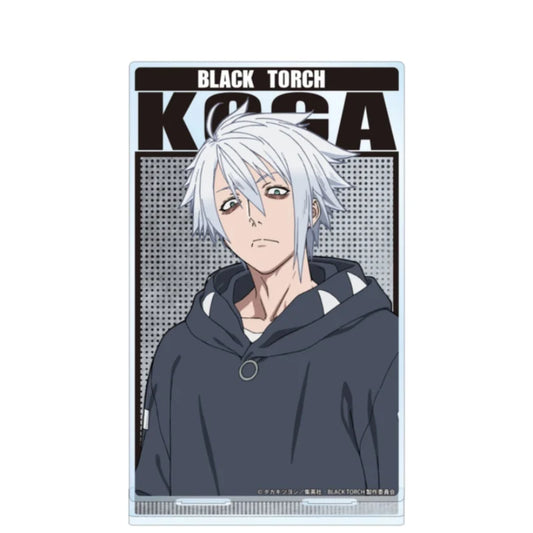 Black Torch Koga Acrylic Figure Stand