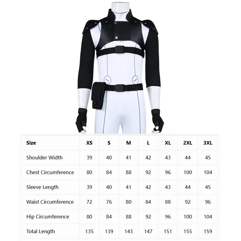 Black Torch Jiro Azuma Cosplay Costume with Wig (Full Set)