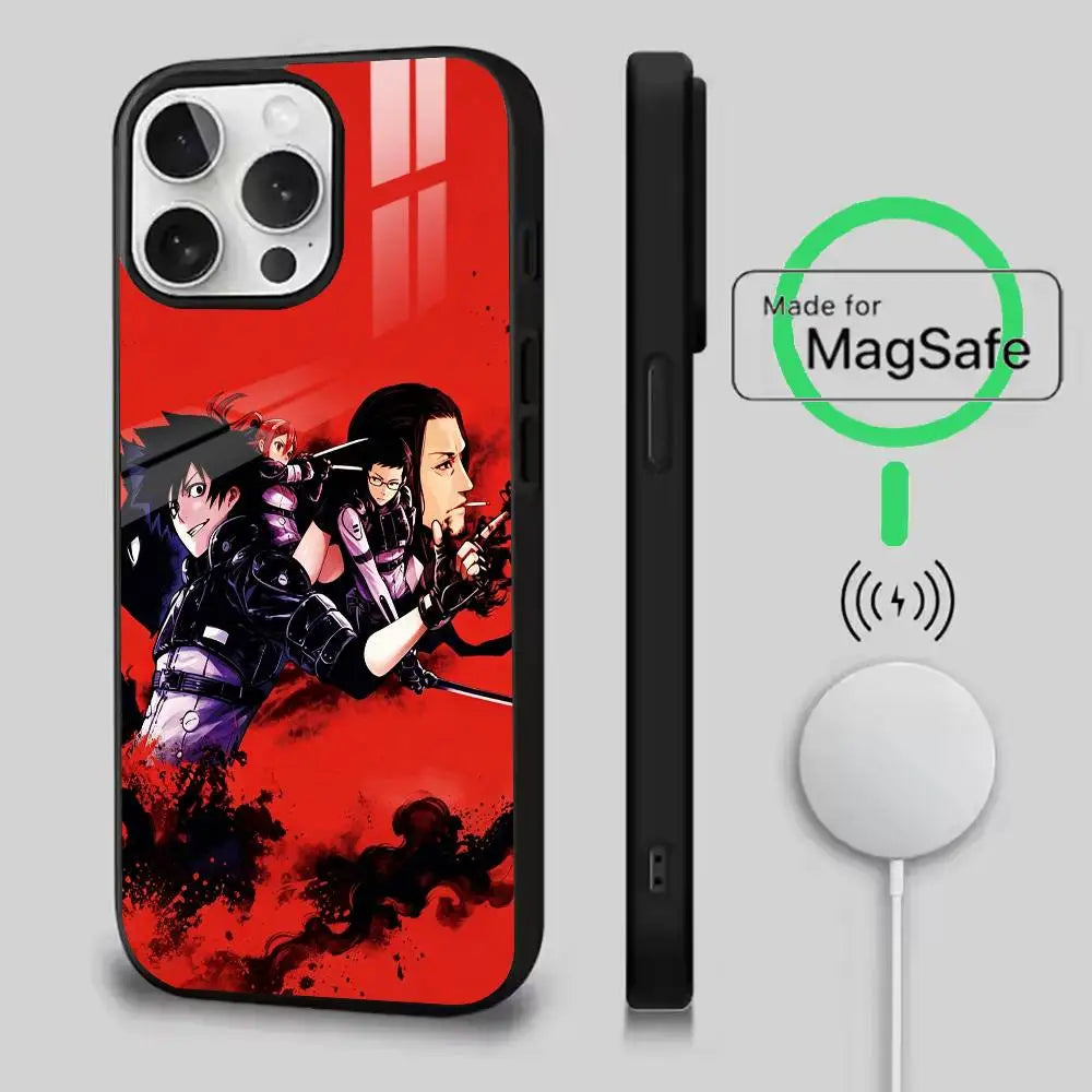Black Torch Jiro Azuma Team Battle MagSafe iPhone Case