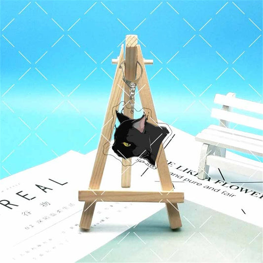 Black Torch Rago Side Profile Acrylic Keychain