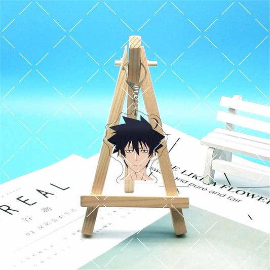 Black Torch Jiro Azuma Portrait Acrylic Keychain