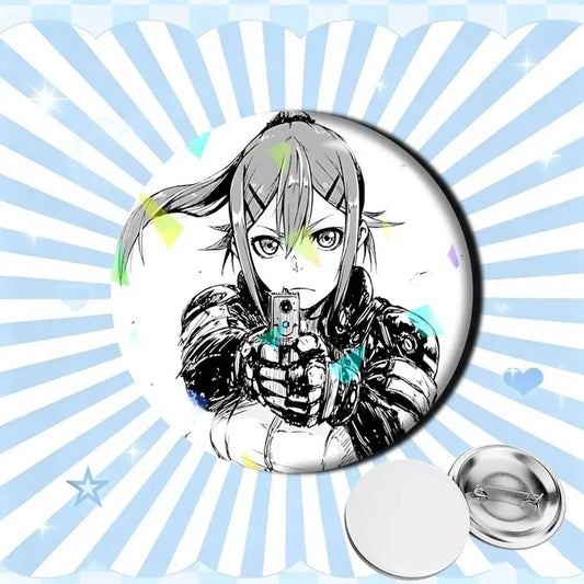 Black Torch Manga Ichika Kishimojin Pin Badge