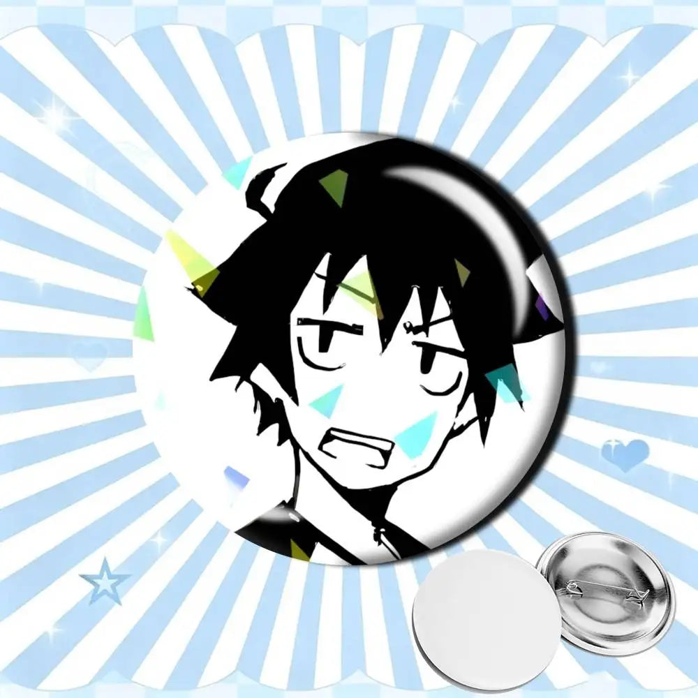 Black Torch Manga Jiro Azuma Pin Badge