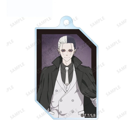 Black Torch Amagi Two-Tone Formal Suit Keychain