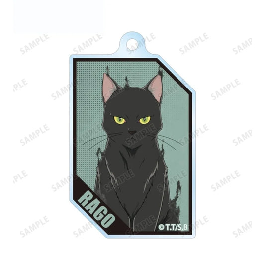 Black Torch Rago Black Star of Doom Keychain