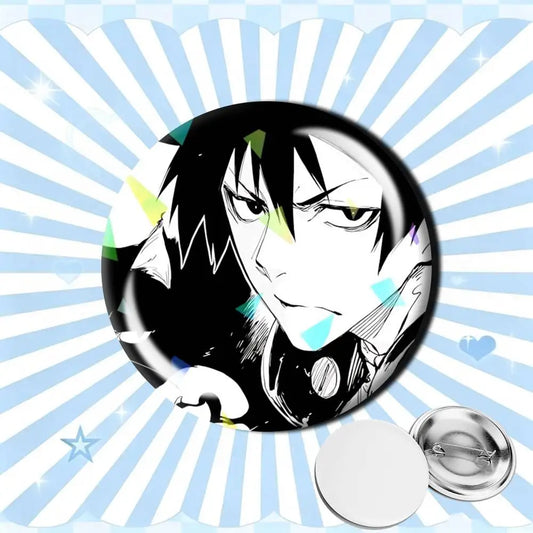 Black Torch Manga Jiro Azuma Pin Badge